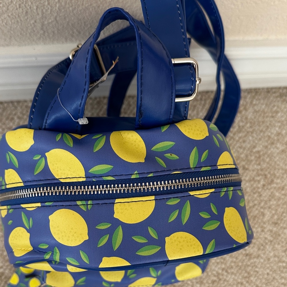 Dabney Lee Lemon Pattern Backpack - Picture 5 of 6